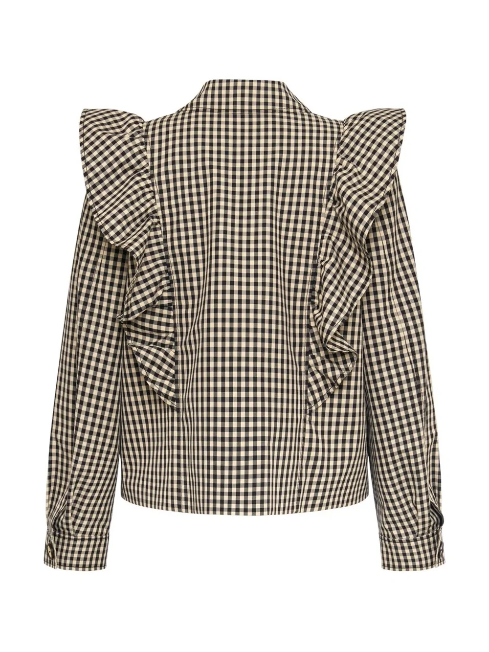 Maison Common Gingham Outdoor Jack with Ruffles Size S / 36